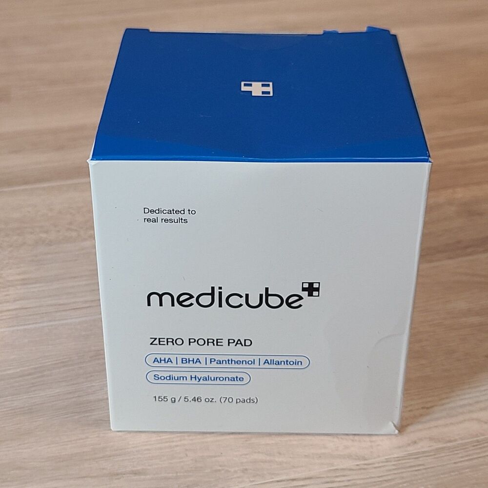 Medicube Zero Pore Pad Toner Pads AHA BHA Panthenol Exfoliating Cleanser 70 Pads